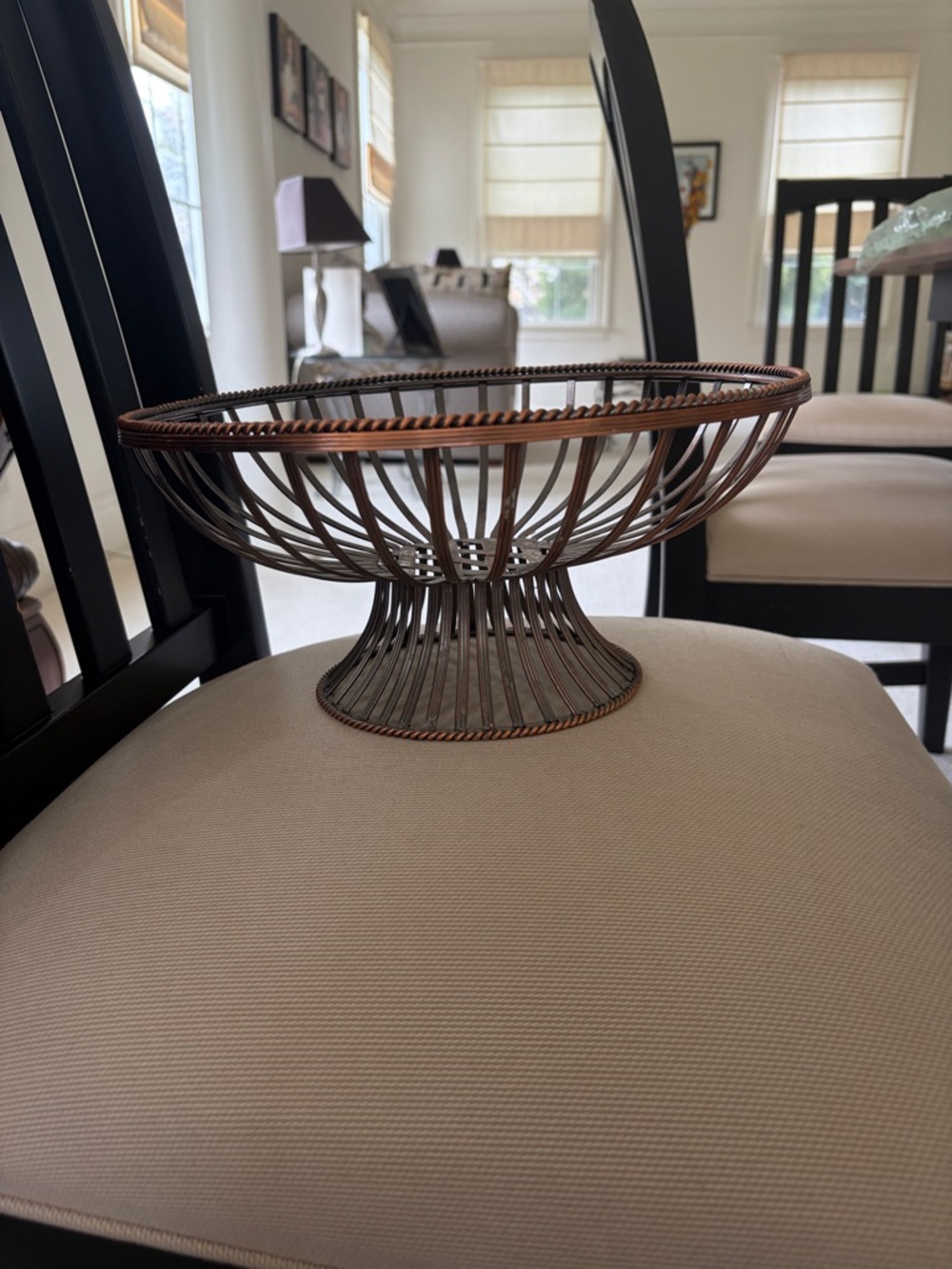 Bronze colored display piece